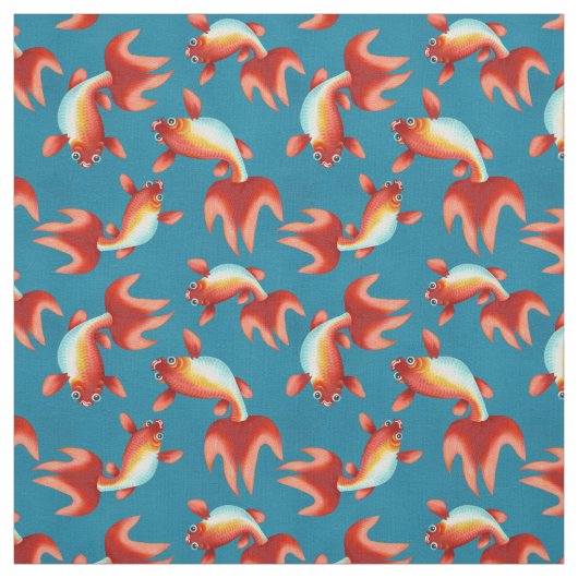 Tissu Koi Fish (Échantillon)