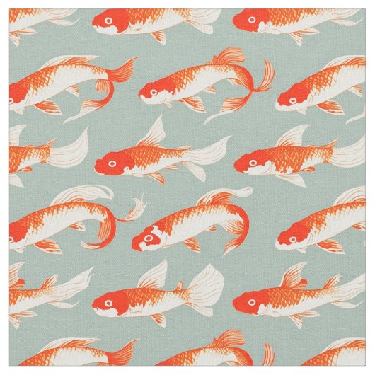 Tissu Koi Fish (Fermer)