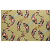Tissu koi jalapeno (Fat Quarter)