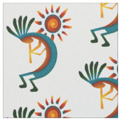 Tissu Kokopelli avec Sun (fermé)