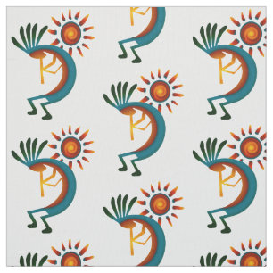 Tissu Kokopelli avec Sun