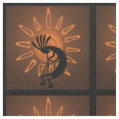 Tissu Kokopelli Sun Southwest Rustic Brown (Fermer)