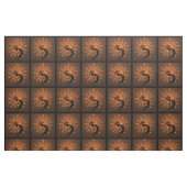 Tissu Kokopelli Sun Southwest Rustic Brown (Fat Quarter)