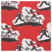 Tissu krampus de Noël (fermé)