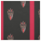 Tissu Krampus rayé (Échantillon)