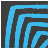 Tissu Kuna Indien Blue Bird Conception de Mola (Fermer)