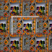 Tissu Kwanzaa (Carreau)