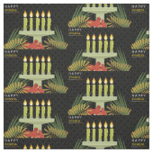 tissu kwanzaa noir (Échantillon)