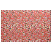 Tissu l o v e LOVE rouge (Yard)