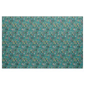 Tissu l o v e LOVE TURQUOISE (Yard)