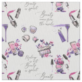 Tissu La beauté vient du motif d'intérieur (fermé)