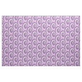 Tissu la brosse frotte le remous violet (Fat Quarter)