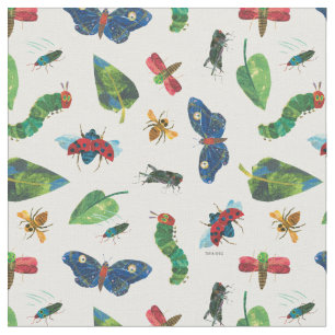 Tissu La Caterpillar Très Affamée Soyez Motif
