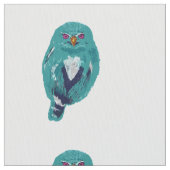 Tissu La chouette bleue (fermé)