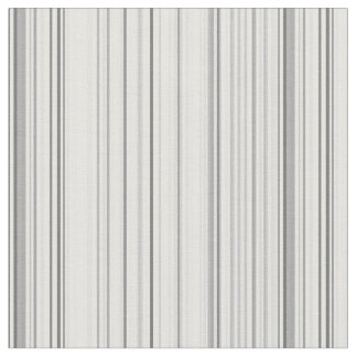 Tissu La copie de motif rayé barre le gris gris blanc