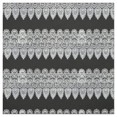 Tissu La dentelle blanche forme une frontière sensible (Échantillon)