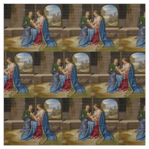 Tissu La famille sainte par Giorgione