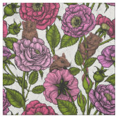 Tissu La fête des souris (Échantillon)