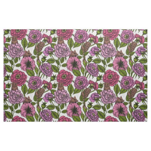 Tissu La fête des souris (Fat Quarter)