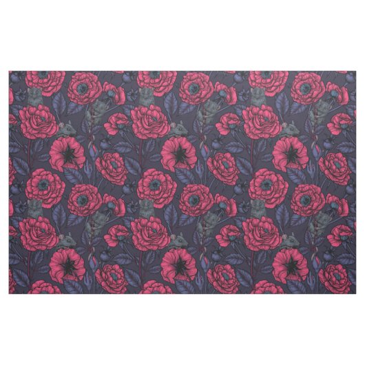Tissu La fête des souris (Fat Quarter)