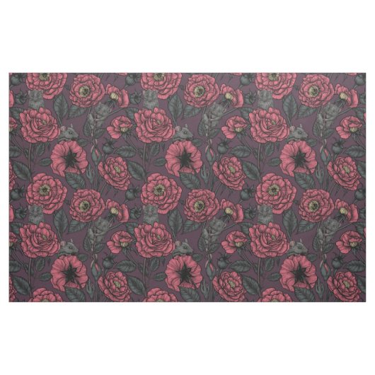 Tissu La fête des souris (Fat Quarter)