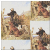 Tissu La garde-chasse (Fermer)