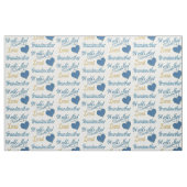 Tissu La grand-mère la plus aimée du monde (Fat Quarter)