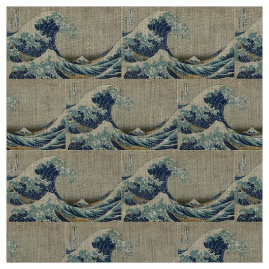 Tissu La Grande Vague (Échantillon)