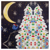 Tissu La Lune des Bluebird de Fête (Fermer)