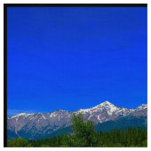 Tissu La Majesté des Montagnes Bleues (Échantillon)