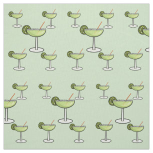 Tissu La margarita boit (avec les jantes salées) le