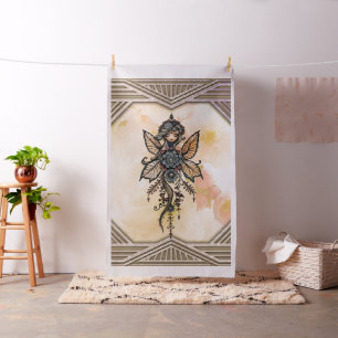 Tissu La mélodie de la nature, la danse de la fée des fl