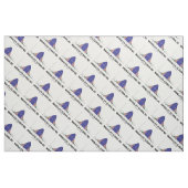 Tissu La normalité m'échappe Humour de courbe Bell (Fat Quarter)