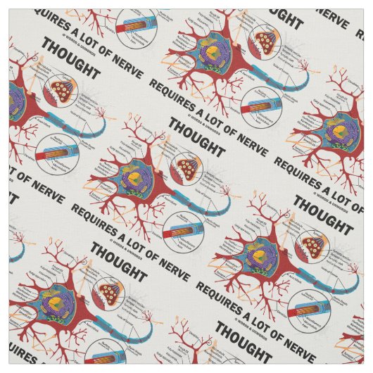Tissu La pensée exige beaucoup de synapse de neurone de (Échantillon)