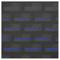 La police sale foncée dénomme le drapeau américain