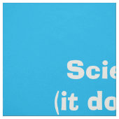 Tissu La Science se produit drapeau de bannière de signe (Échantillon)