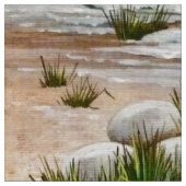Tissu La toile de nid de Peeps Beach (Fermer)