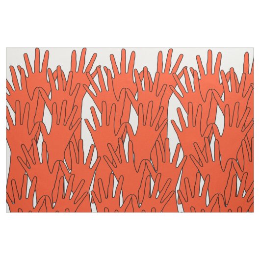 Tissu La vague rouge (Fat Quarter)