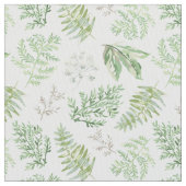 Tissu La verdure de forêt modèlent (fermé)