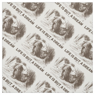 Tissu La Vie N'Est Qu'Un Rêve Merveilleux Pays Qui Dort