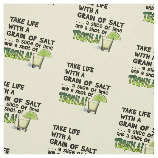 TISSU - la vie, sel, chaux, TEQUILA ! (Échantillon)