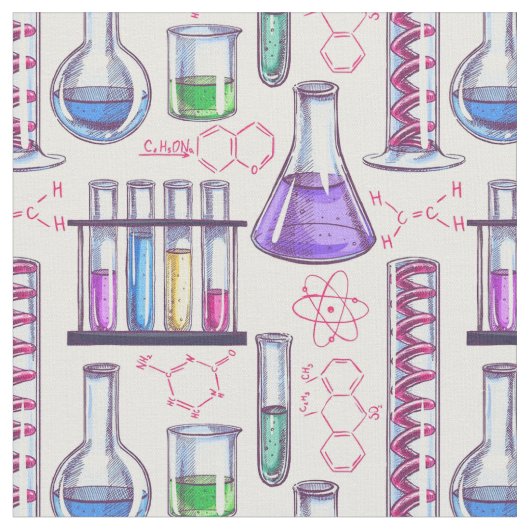 Tissu Laboratoire de chimie (Fermer)