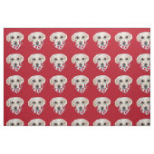 TISSU LABRADOR RETRIEVER BLANC (Fat Quarter)