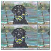 TISSU LABRADOR RETRIEVER NOIR (fermé)