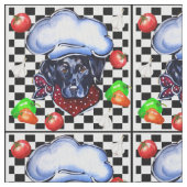 Tissu Labrador Retriever noir (fermé)