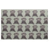 Tissu Labrador Retriever noir (Fat Quarter)