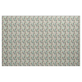 Tissu Labradors vintages floraux (Yard)