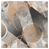 Tissu L'abstraction grise et brune. (Fermer)