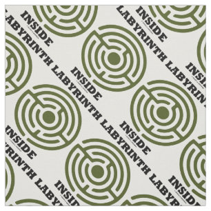 Tissu Labyrinthe à l'intérieur Humour psychologique