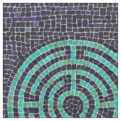 TISSU LABYRINTHE III (Fermer)